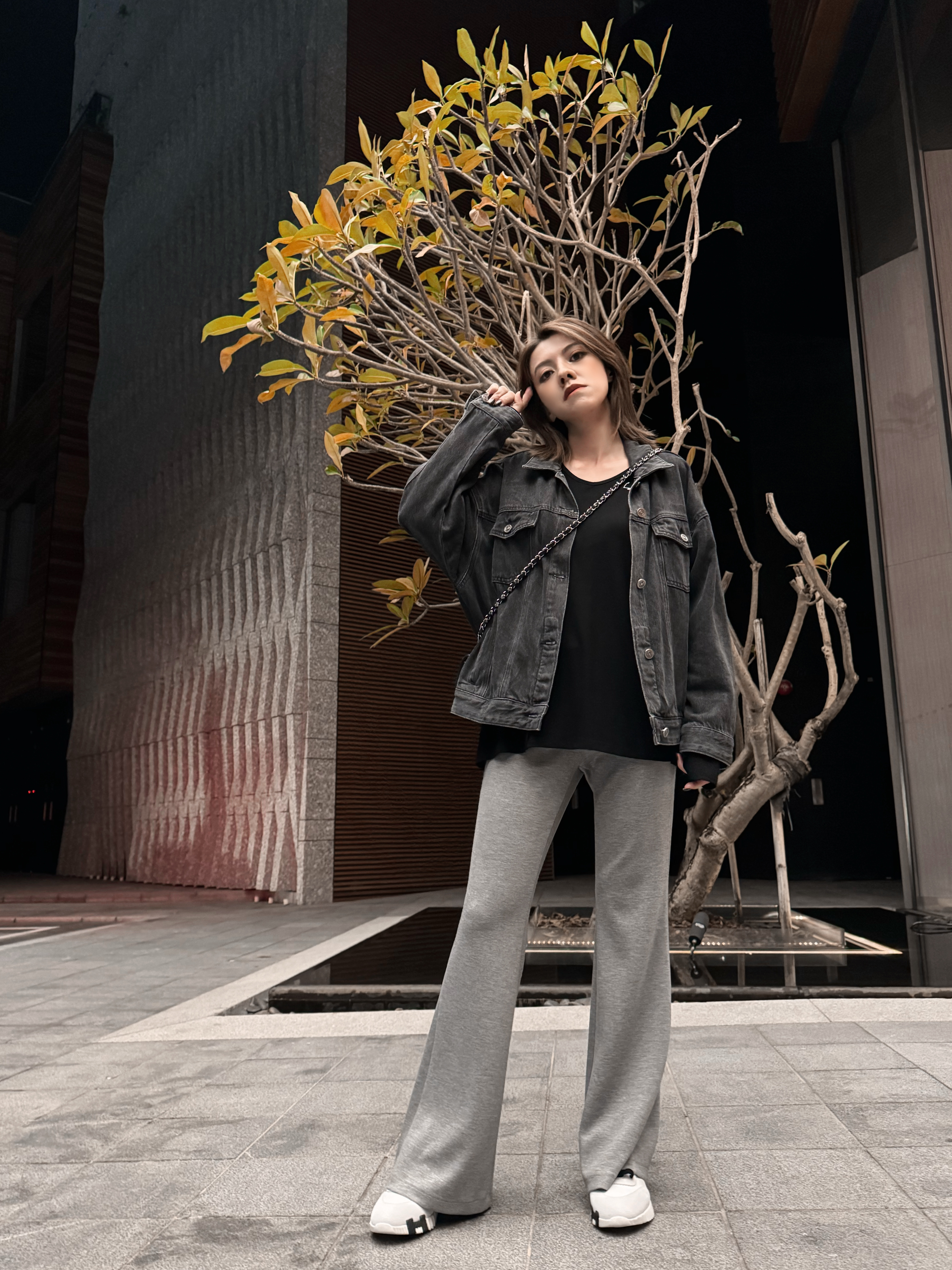 Oversized Denim Borg Jacket_JK2412L08