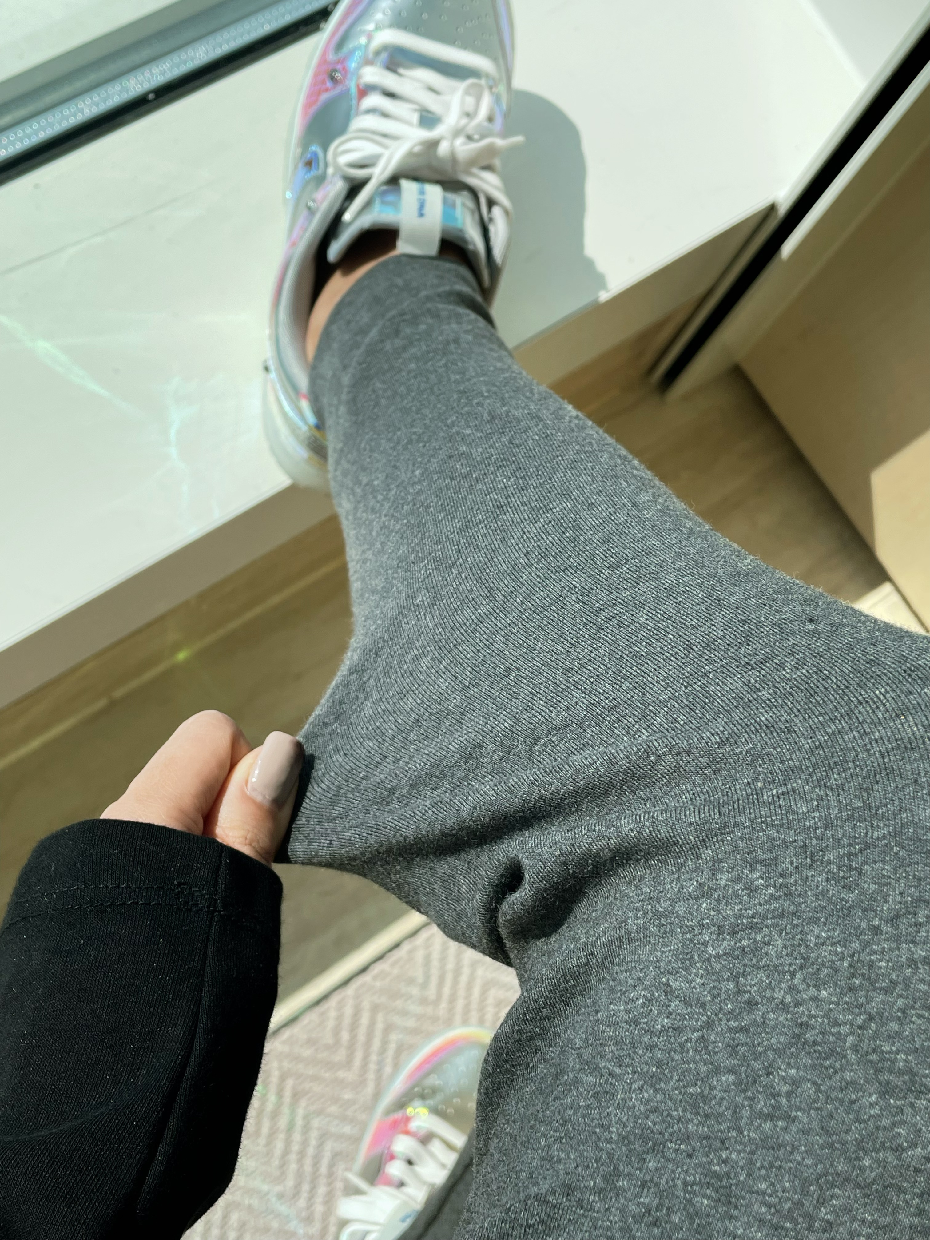 Cotton-Blend Elasticity Leggings_PT2311L11