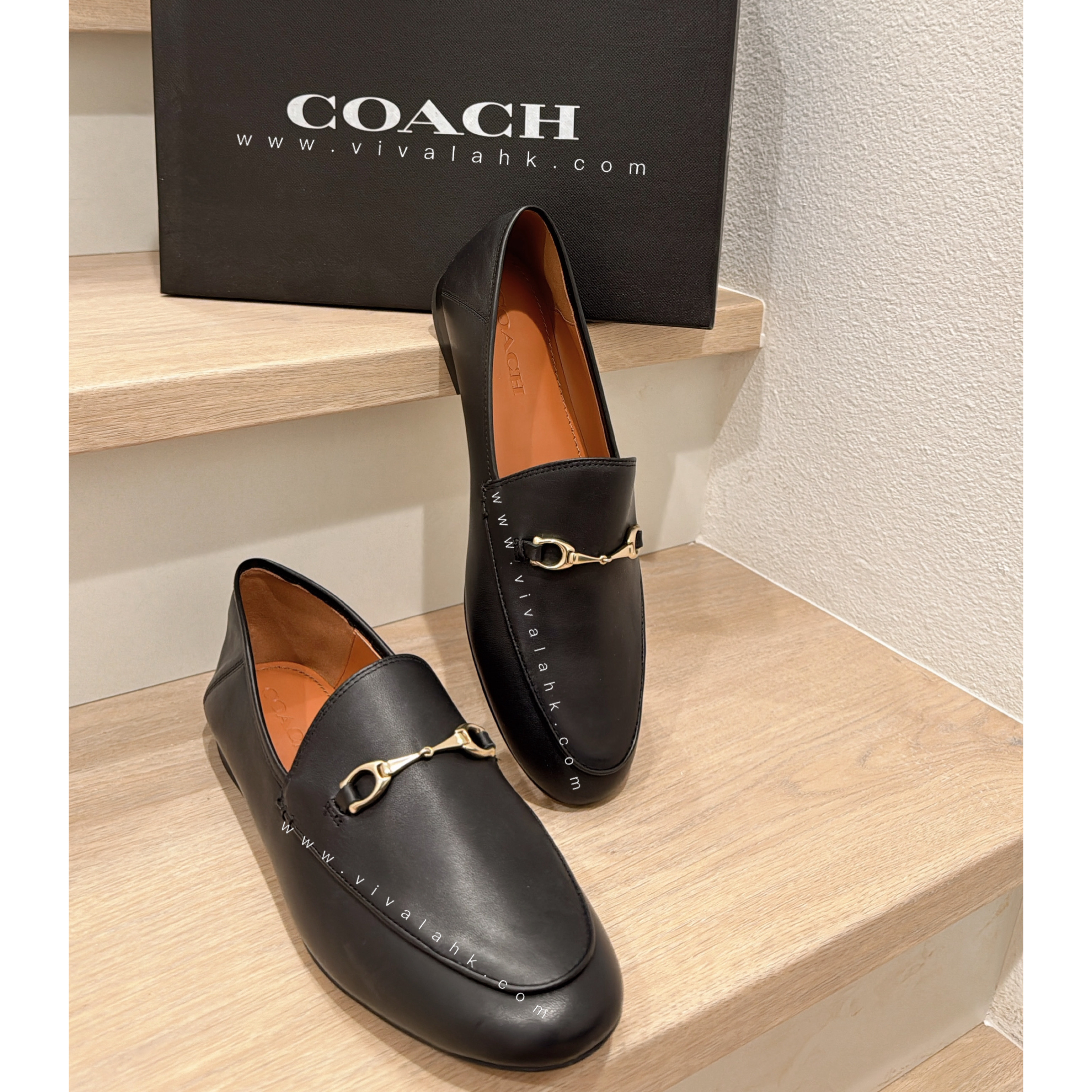 Coach - Haley 平底皮鞋 (G3110)