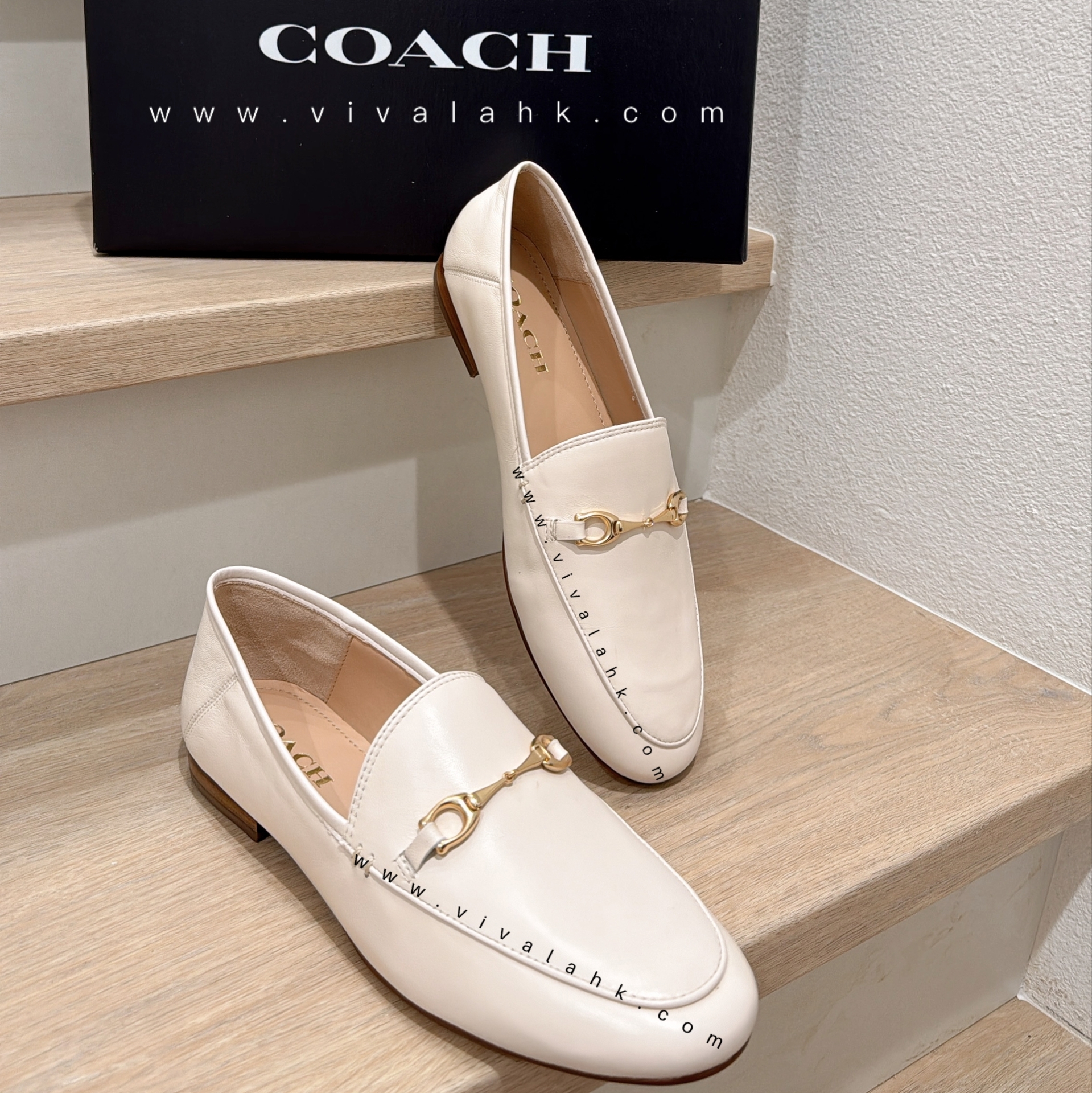 Coach - Haley 平底皮鞋 (G3110)