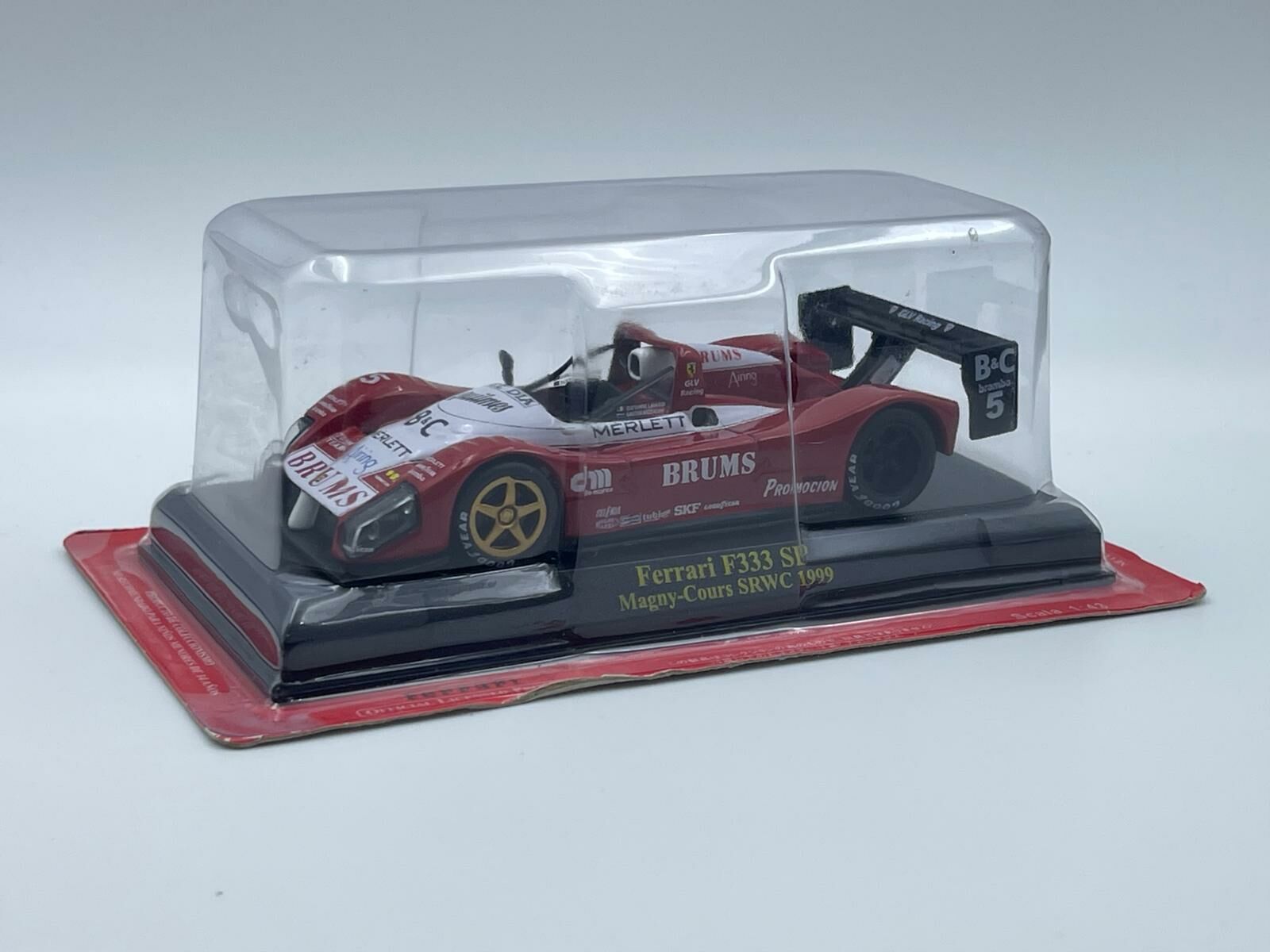 IXO 1/43 FERRARI F333 SP MAGNY-COURS SRWC 1999