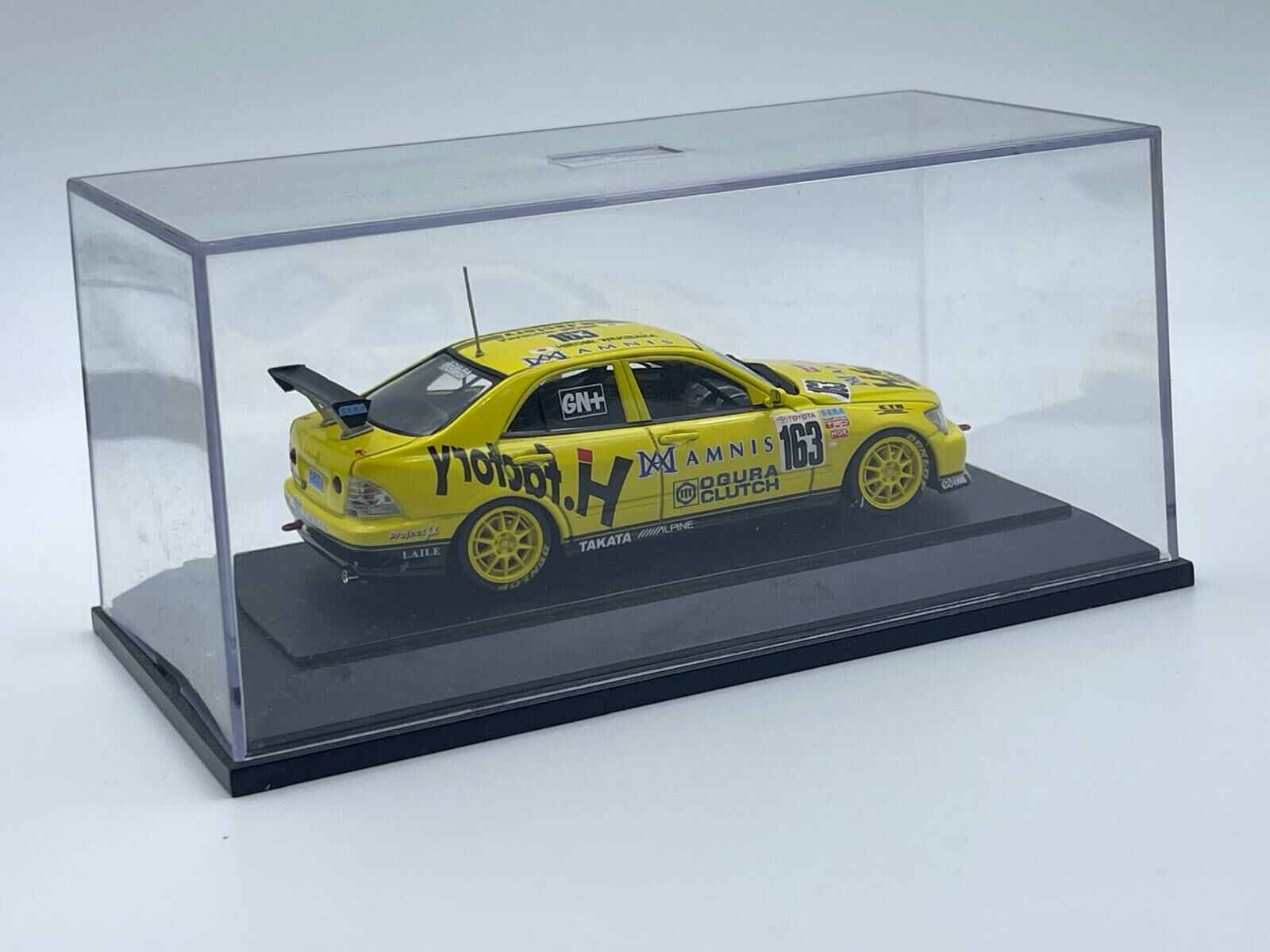 EBBRO 1/43 H FACTORY ALTEZZA N1 2002 YELLOW #163