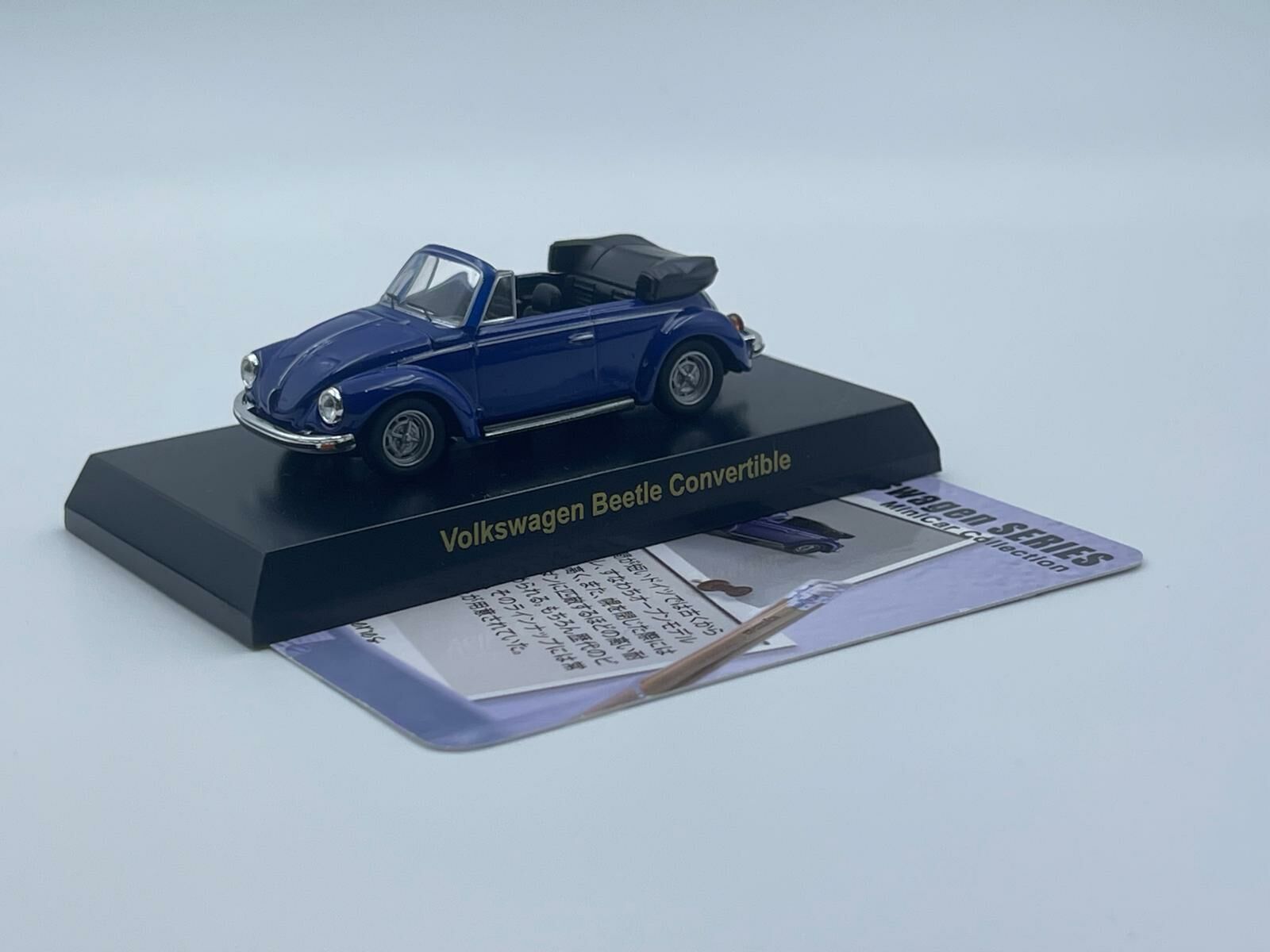 KYOSHO VOLKSWAGEN BEETLE CONVERTIBLE DEEP BLUE