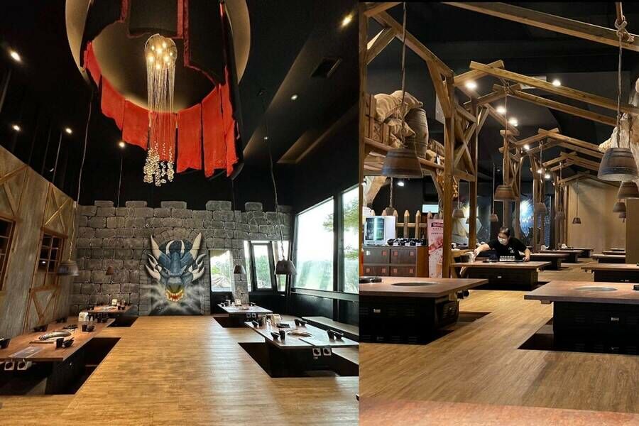 八攻燒肉-平假日午晚餐吃到飽 座位區