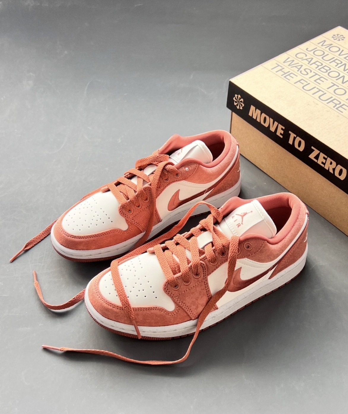 預購 NIKE Air Jordan 1 Low Canvas 蜜桃