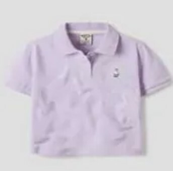 [S] WHO.A.U STEVE CROP COLLAR T-SHIRTS,PINK, WHHAE2421F-25-PINK (SWAU397)