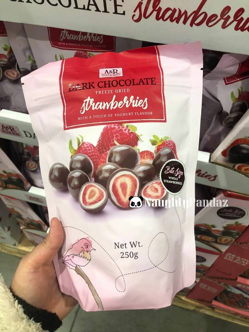 Alli & Rose A&R Freeze Dried Strawberry Dark Chocolate