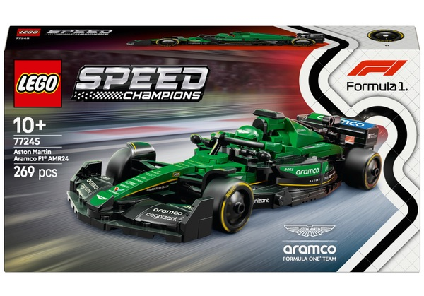 （預訂25年3月）LEGO Speed Champions 77245 Aston Martin Aramco F1® AMR24 Race Car