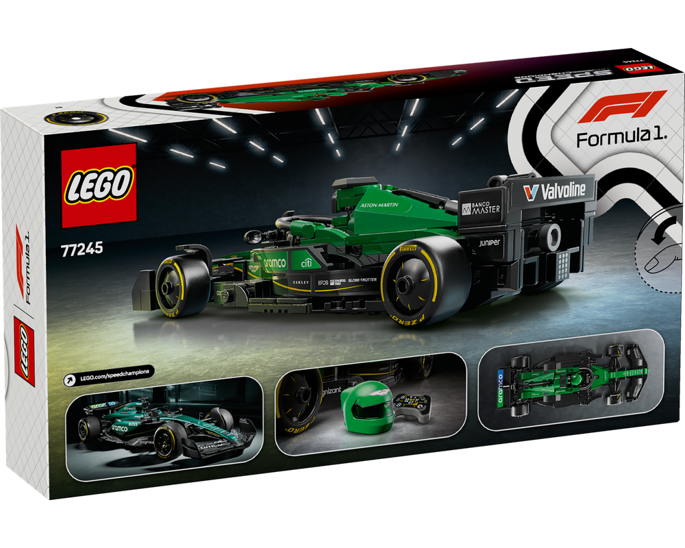 （預訂25年3月）LEGO Speed Champions 77245 Aston Martin Aramco F1® AMR24 Race Car