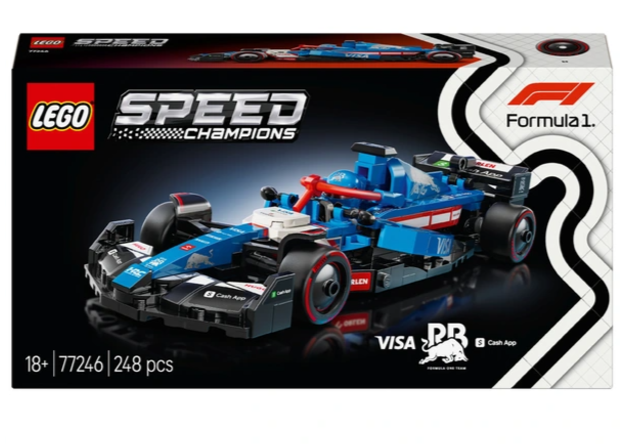 （預訂25年3月）LEGO Speed Champions 77246 Visa Cash App RB VCARB 01 F1® Race Car