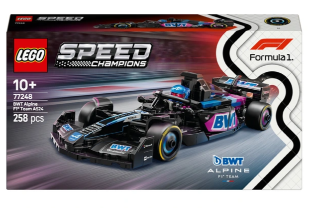（預訂25年3月）LEGO Speed Champions 77248 BWT Alpine F1® Team A524 Race Car