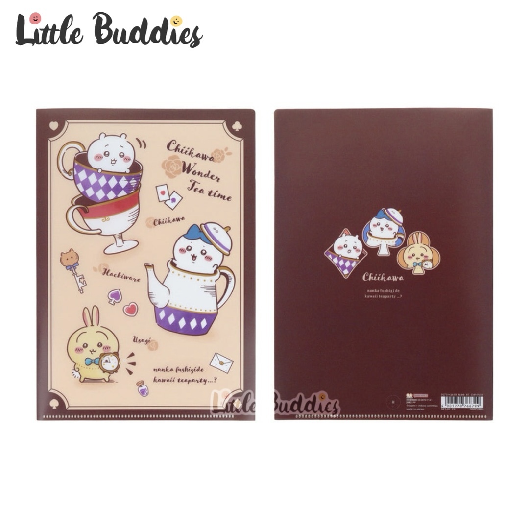 日本 chiikawa 吉伊卡哇 Wonder Tea Time系列 - A5 file 文件夾
