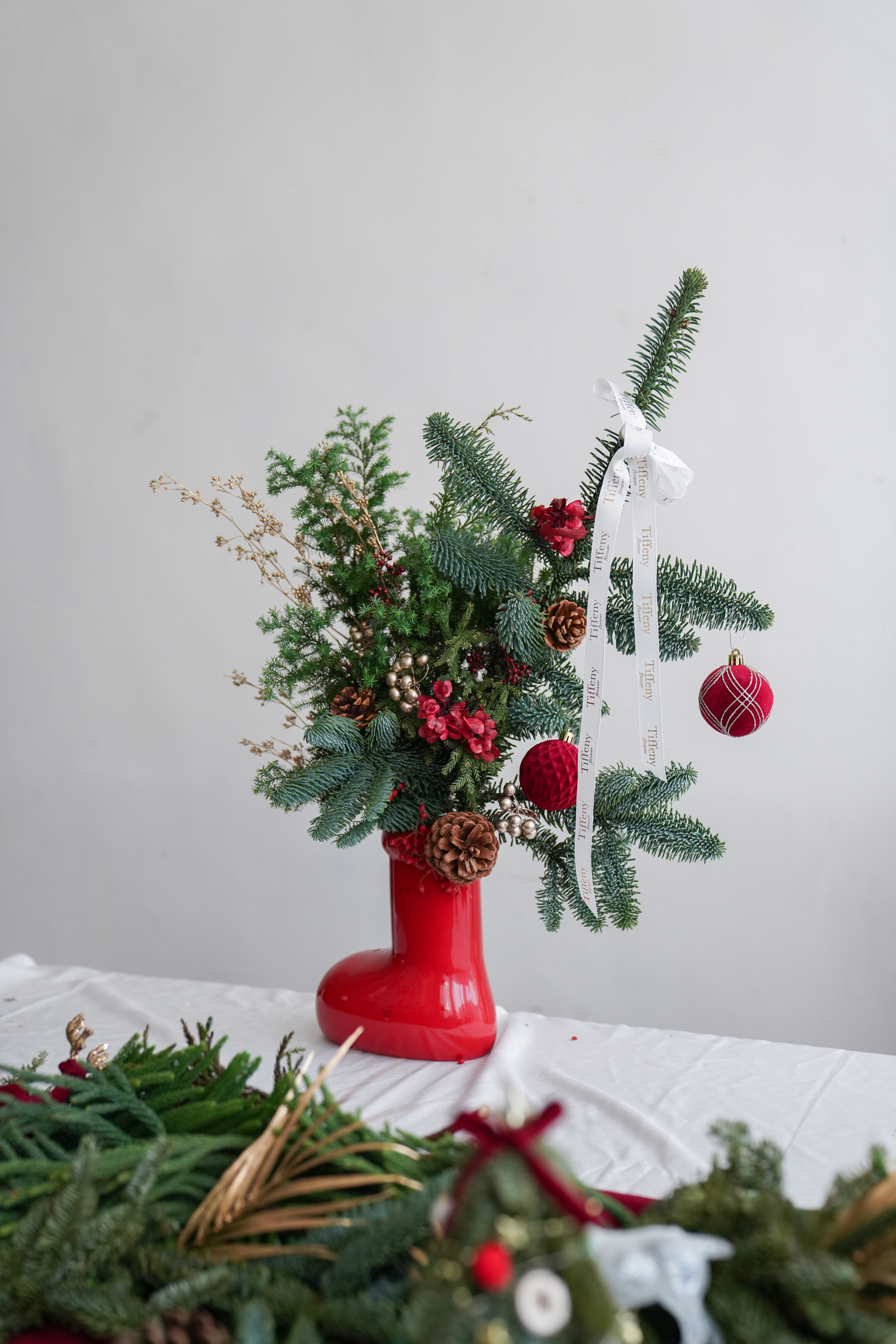 我的襪子裡有聖誕小精靈  (使用綜合松)