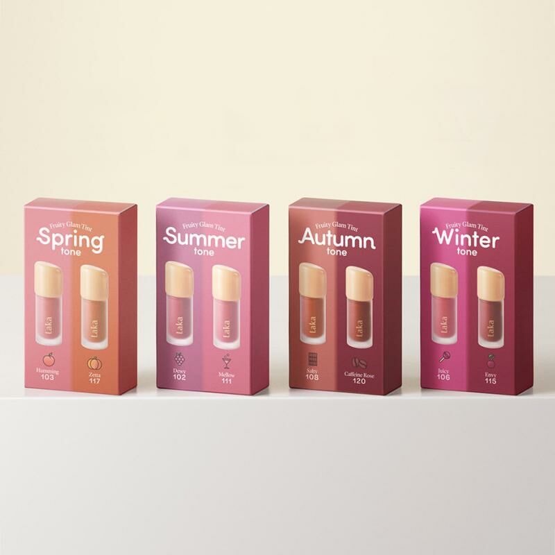 《Nutty現貨》LAKA Fruity Glam Tint mini duo