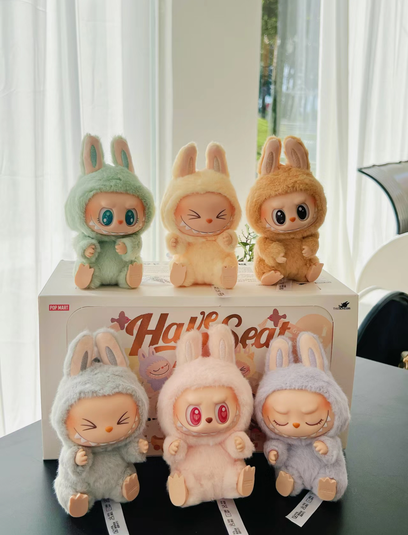 泡泡瑪特 坐坐派對 labubu  2代盲盒 現貨當天寄出