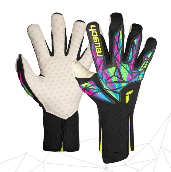 REUSCH ATTRAKT SPEEDBUMP STRAPLESS  -黑色龍門手套