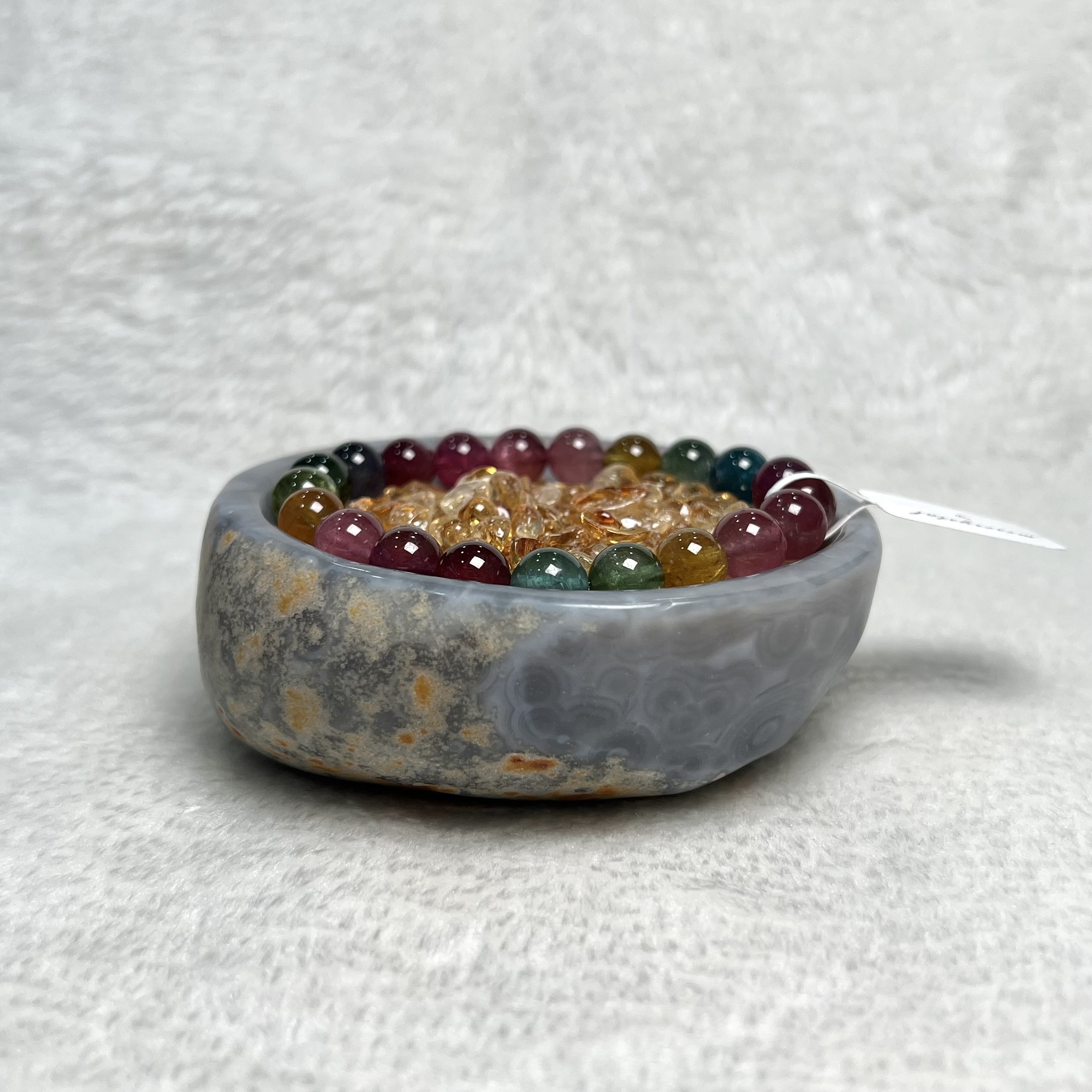 瑪瑙聚寶碗 #M189