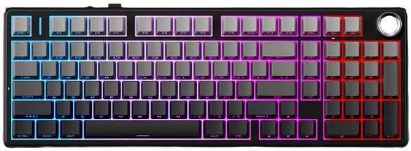 Aula F99 Pro Three Mode Mechanical Keyboard 三模機械鍵盤 (靈動軸V3) - 淺光星辰(平行進口)