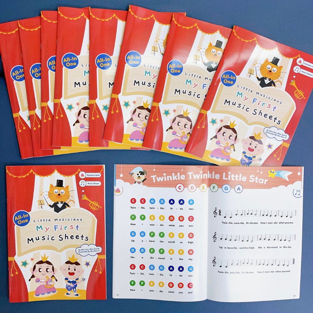 【Little Musicians - My First Music Sheets】琴譜