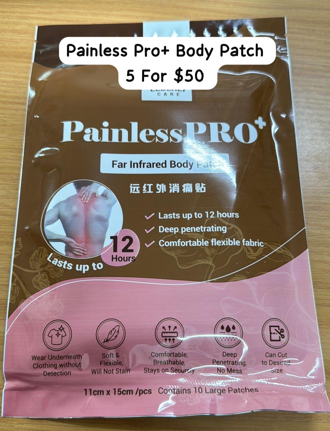 Painless Pro + Body Patch 5 $50