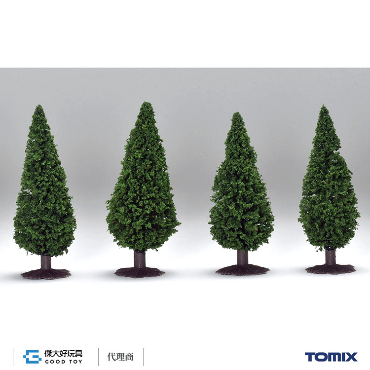 TOMIX 8205 場景素材 雜木．大 (4入)