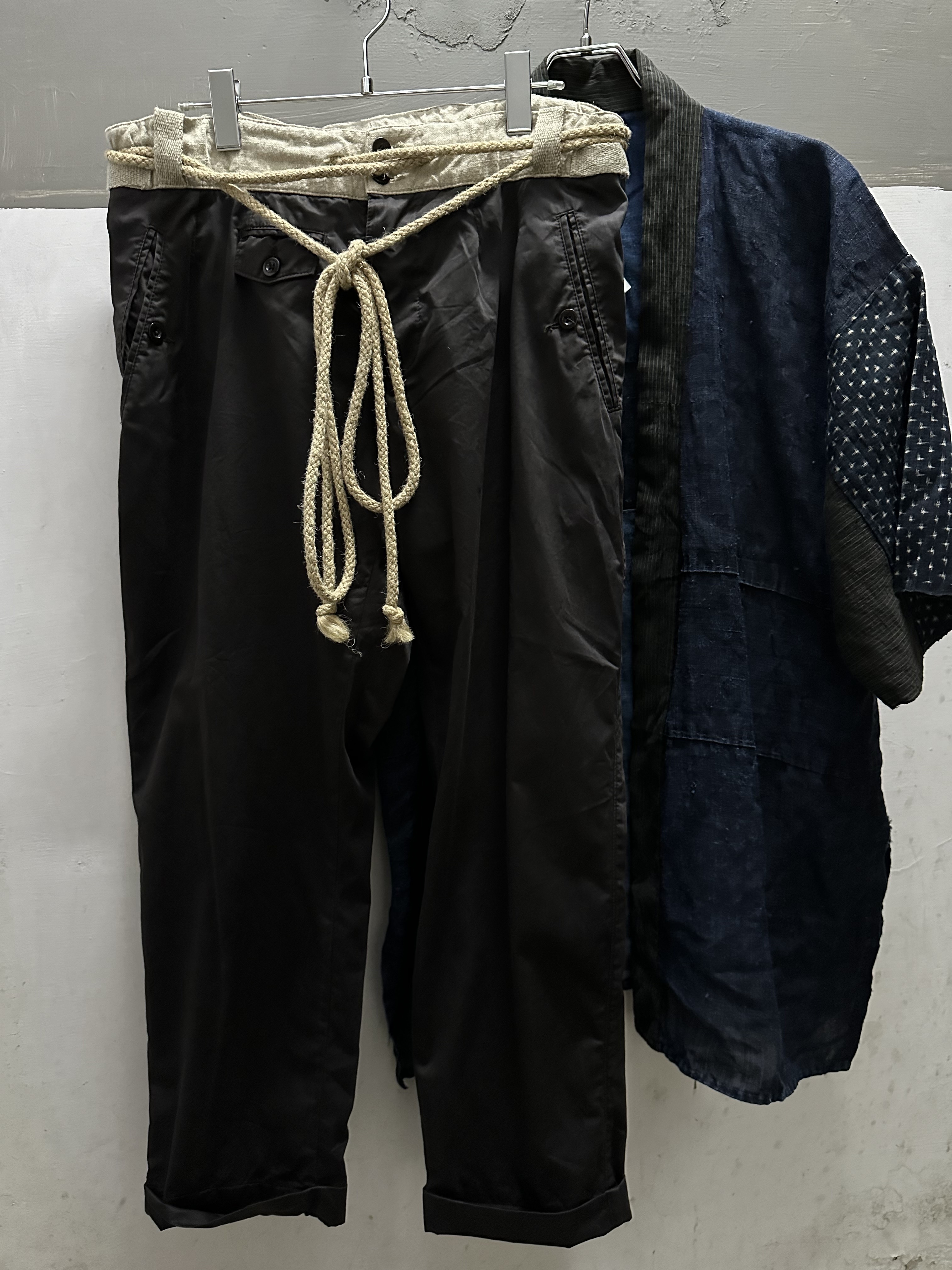 DOLCE & GABBANA Cotton x Silk x Linen Pant Made in Italy