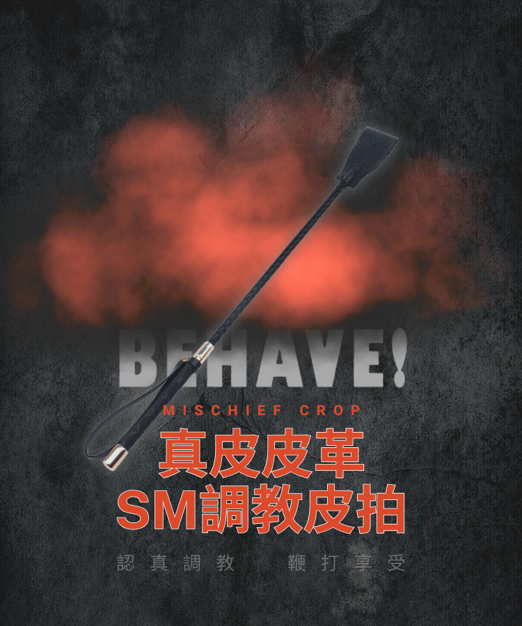 Behave! 真皮皮革 SM調教皮拍