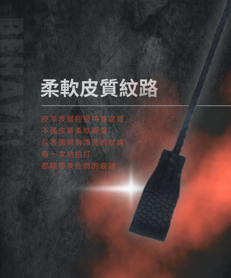Behave! 真皮皮革 SM調教皮拍