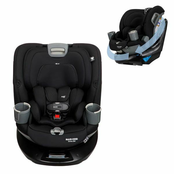 MAXI COSI EMME 360 ALL IN ONE汽車座椅(初生-100磅) (430608270)&nbsp;(午夜黑)