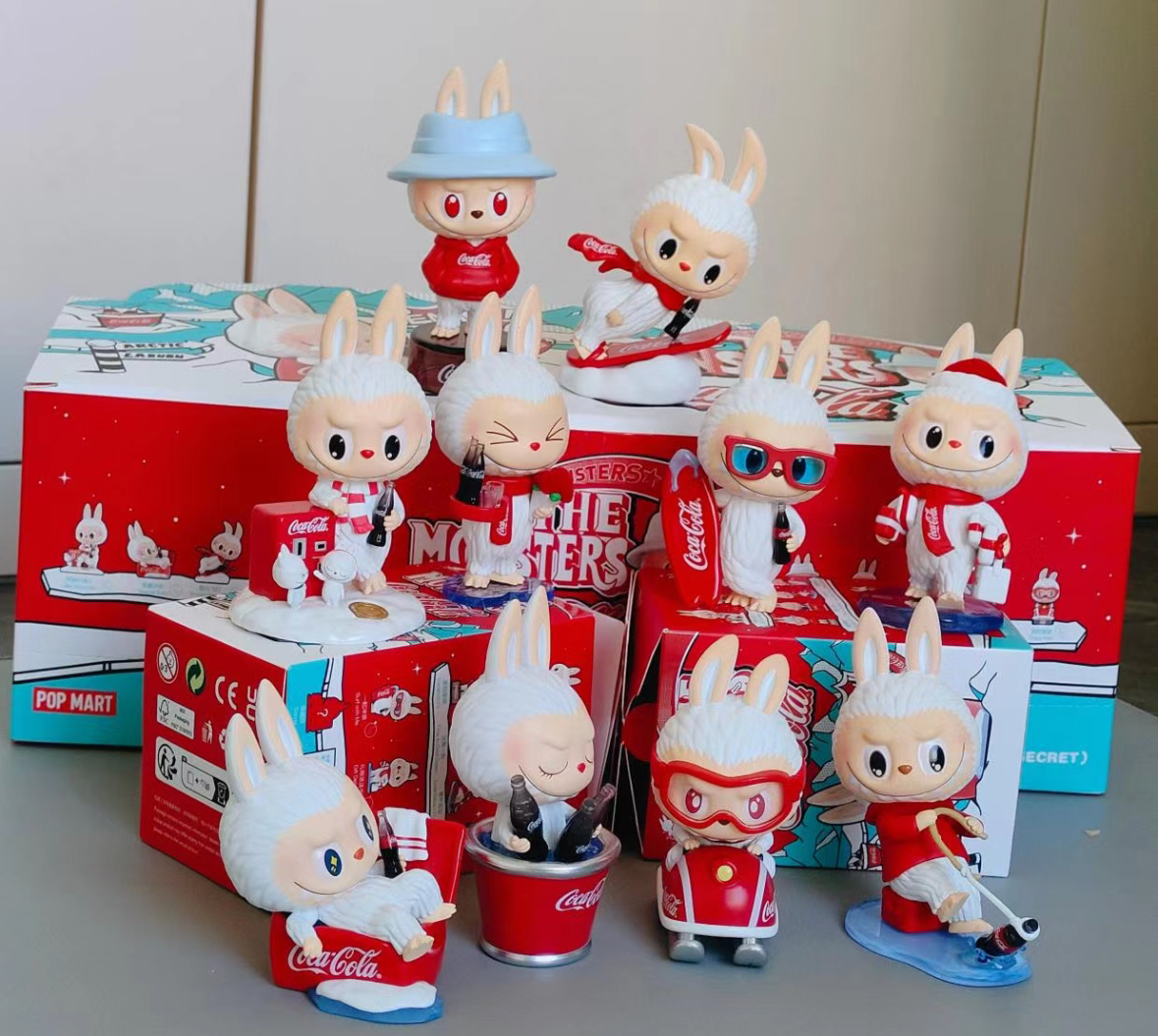 POPMART 泡泡瑪特 Coca Cola x Labubu 可口可樂系列 公仔 盲盒 10+1款/預購
