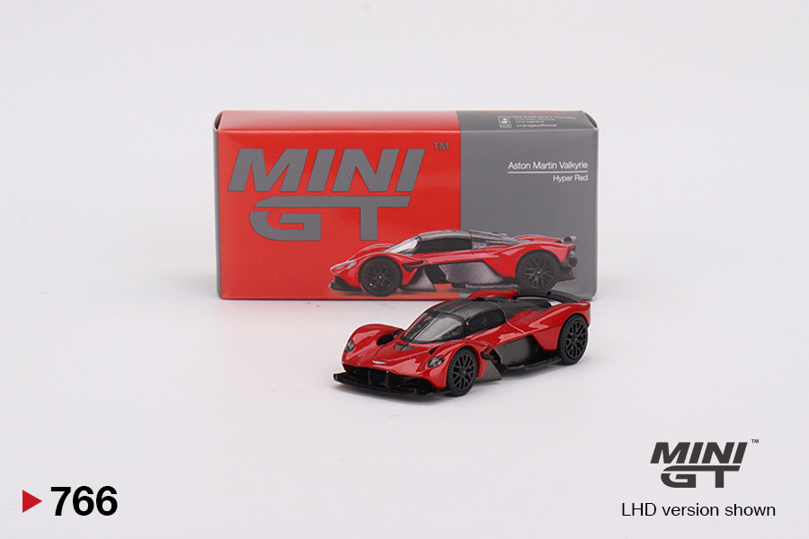 Mini GT 1/64 Aston Martin Valkyrie  Hyper Red