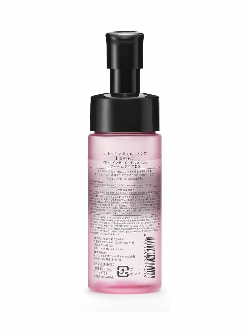 Iroha Intimate Wash Damask Rose and Anchovy 150ml