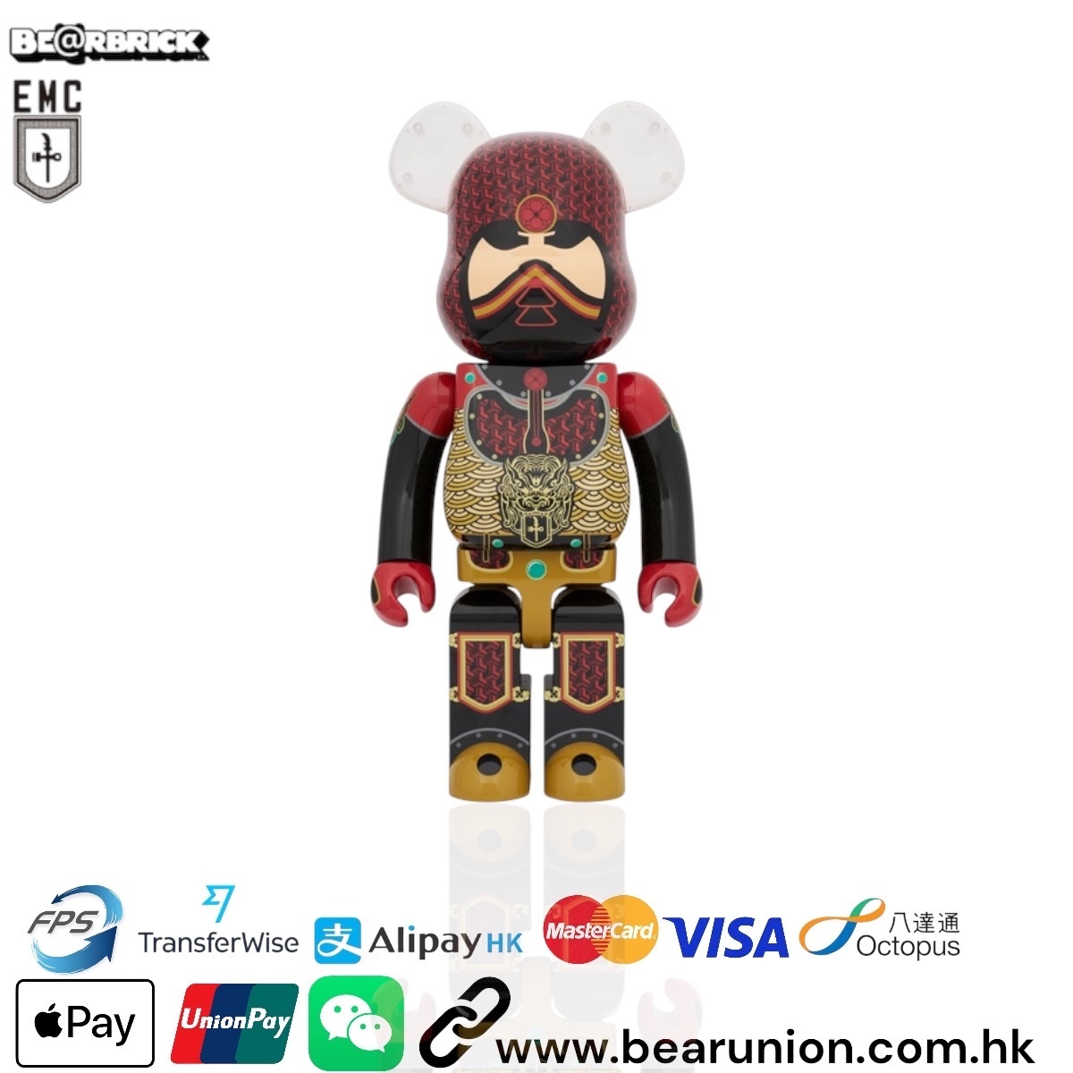 🎏預訂🎏Bearbrick 1000% Empire Motor Club Sunny Wang 王陽明