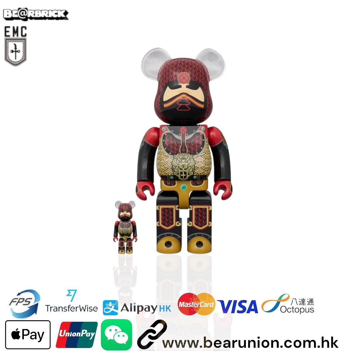 🎏預訂🎏Bearbrick 400% 100% Empire Motor Club Sunny Wang 王陽明