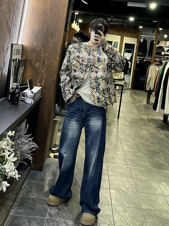 Louis 數位花呢小香夾克