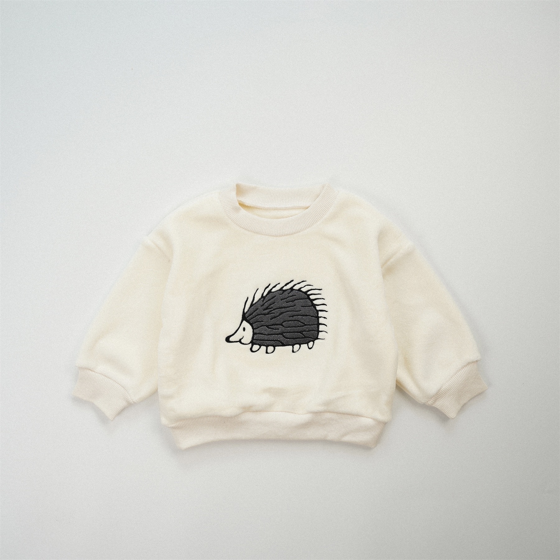 獅子貓咪刺蝟加絨上衣