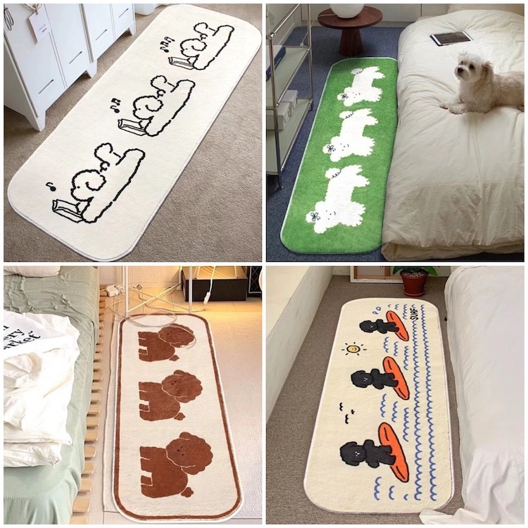 《11251》都是狗狗系列長型地毯(6款)