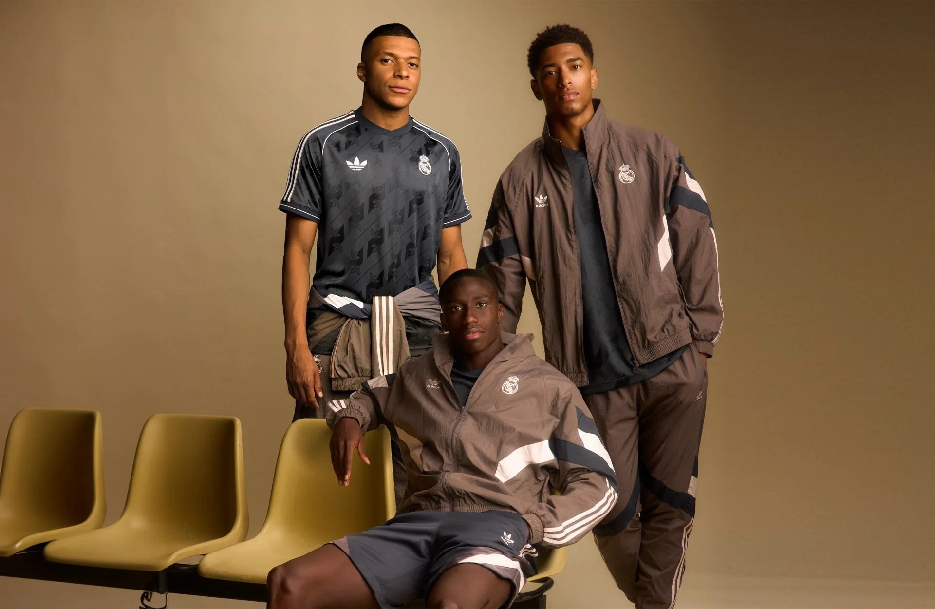 ウェア  Real Madrid Lifestyle OG TrackTop Adidas Originals - Real Madrid OG Track Top - Grey