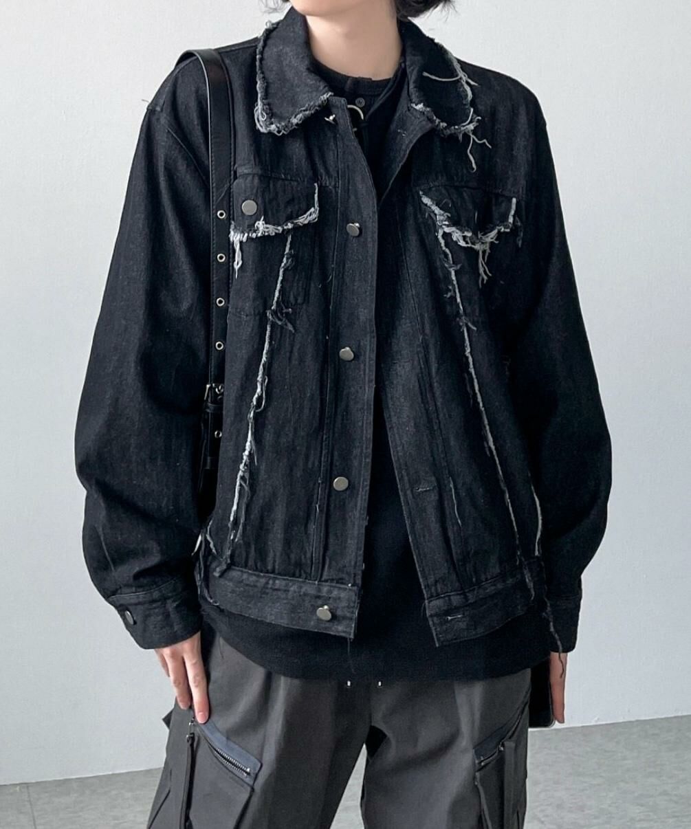 流蘇牛仔褸 MALENKII-095JK