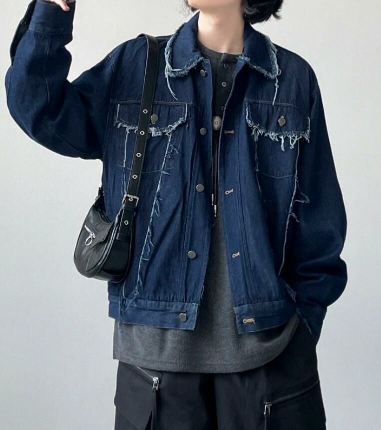 流蘇牛仔褸 MALENKII-095JK