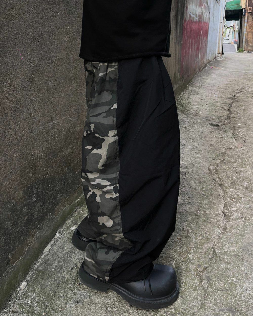 拼迷彩Balloon Pants alife-006P