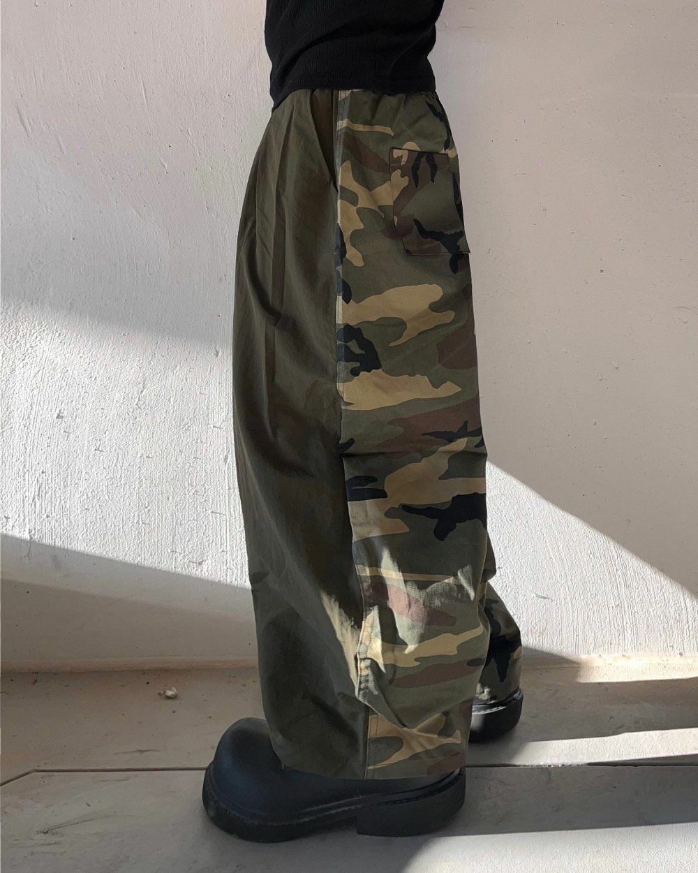 拼迷彩Balloon Pants alife-006P