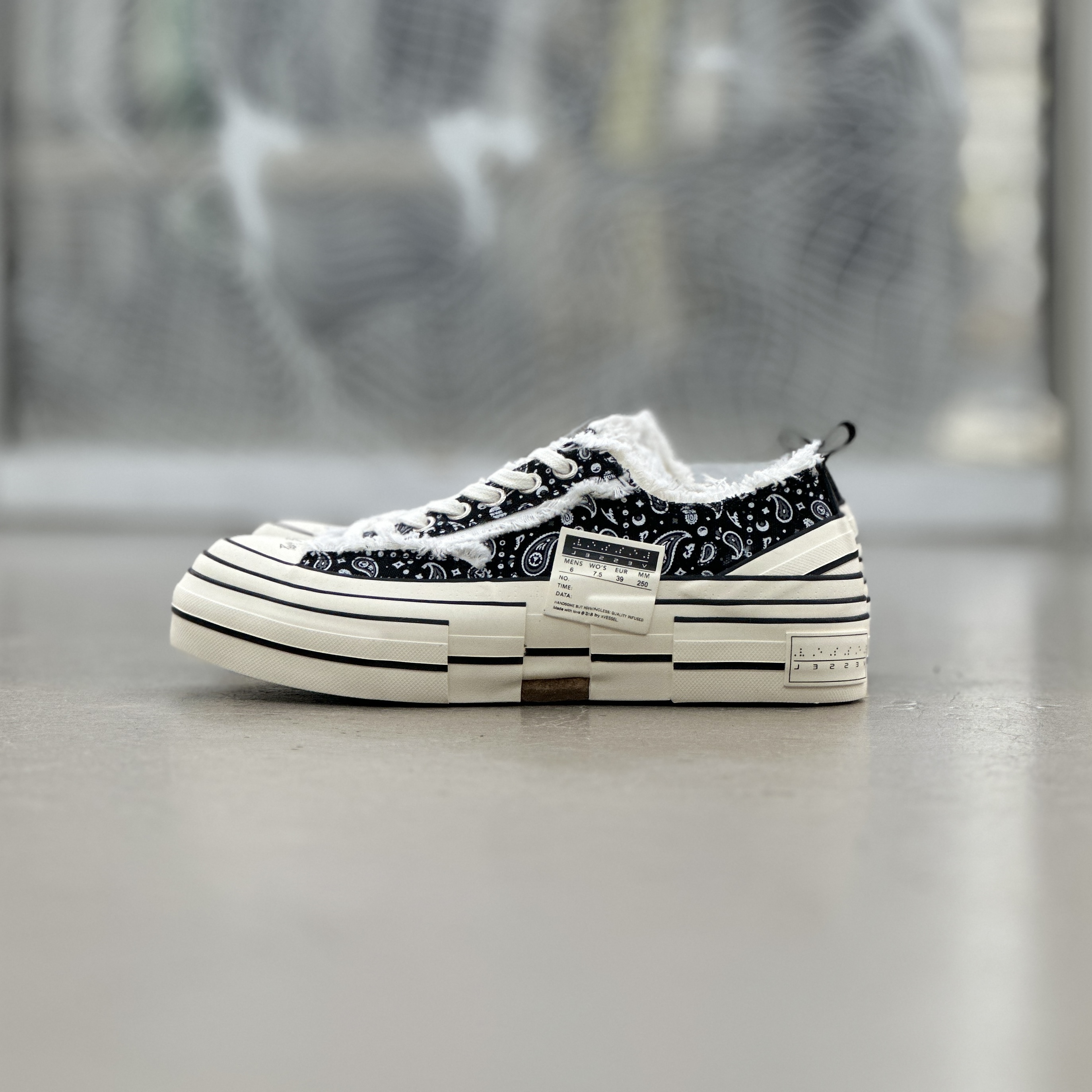 Peace and After xVessel GOP Lows Black Paisley