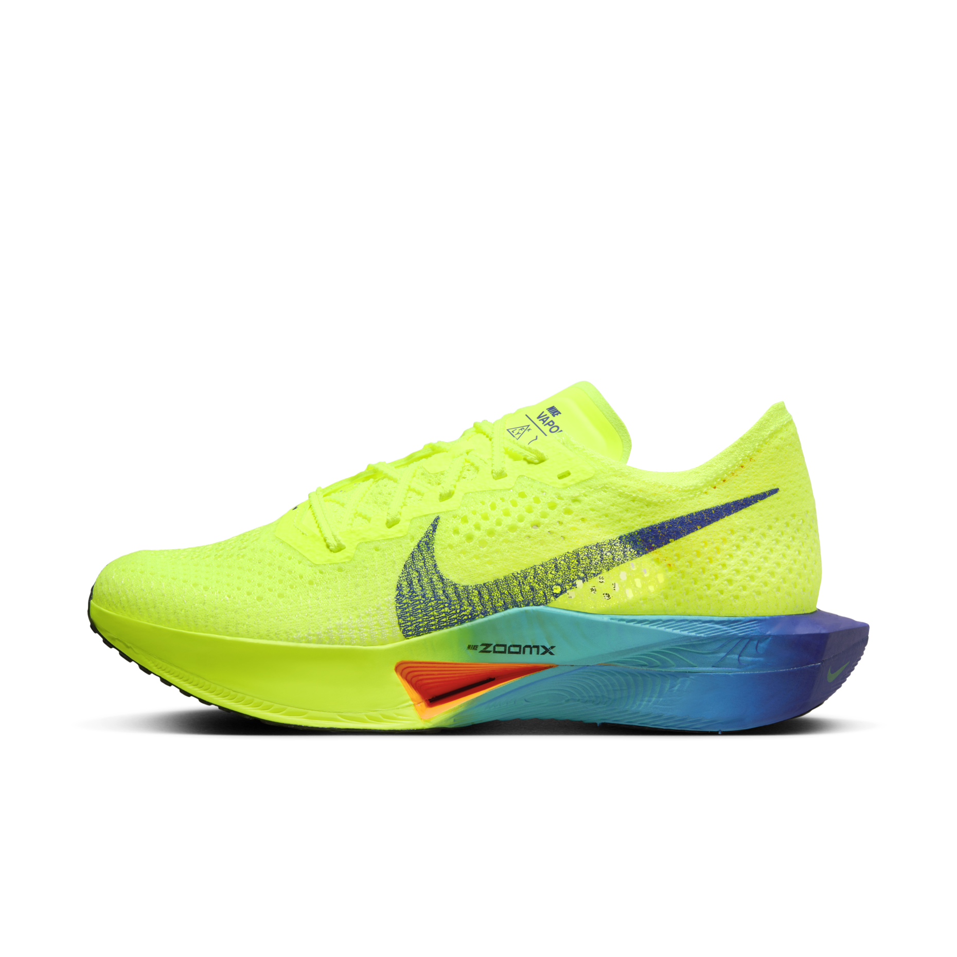 女鞋 NIKE ZoomX Vaporfly Next%3 螢光綠 避震 透氣 慢跑鞋【DV4130-700】