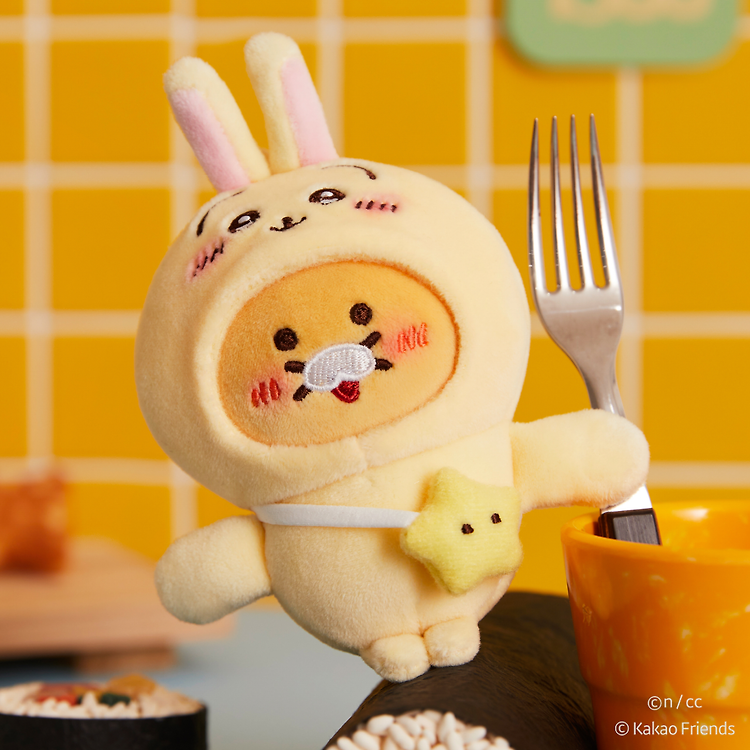 (現貨) CHIIKAWA X KAKAO FRIENDS MINI KEYRING (兔兔)