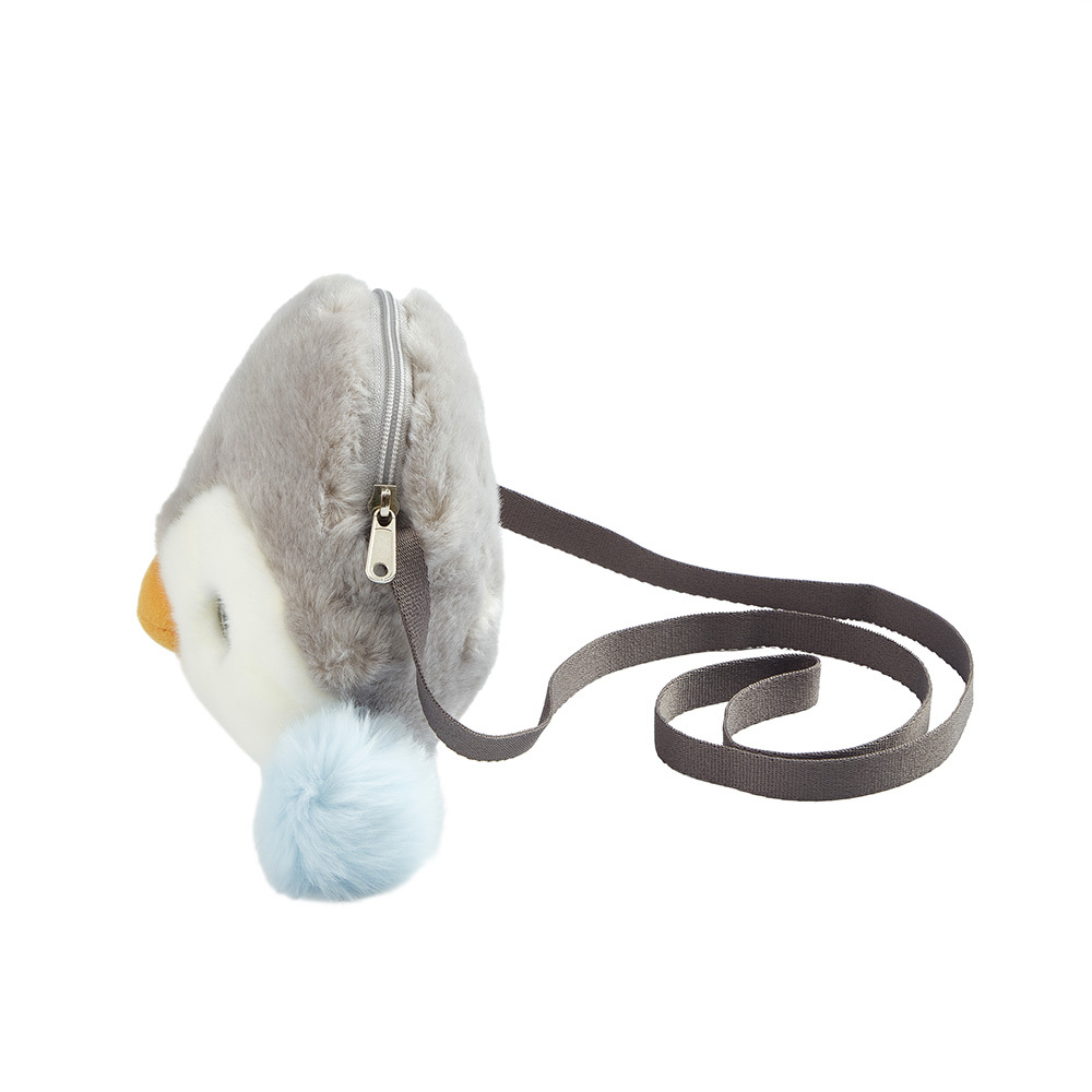 Penguin Plush Crossbody Bag