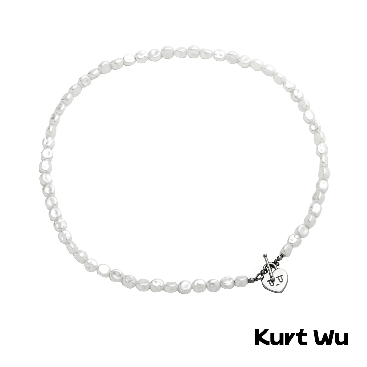 飾品,kurt聯名,kurt wu,愛心,項鍊,necklace,珍珠,pearl