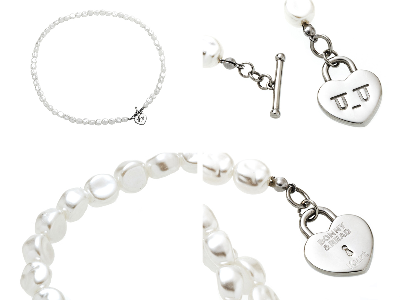 飾品,kurt聯名,kurt wu,愛心,項鍊,necklace,珍珠,pearl