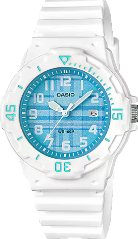 萬年鐘錶 - CASIO  卡西歐   繽紛馬卡龍數字女錶 LRW-200H-2CV   錶徑34.2MM