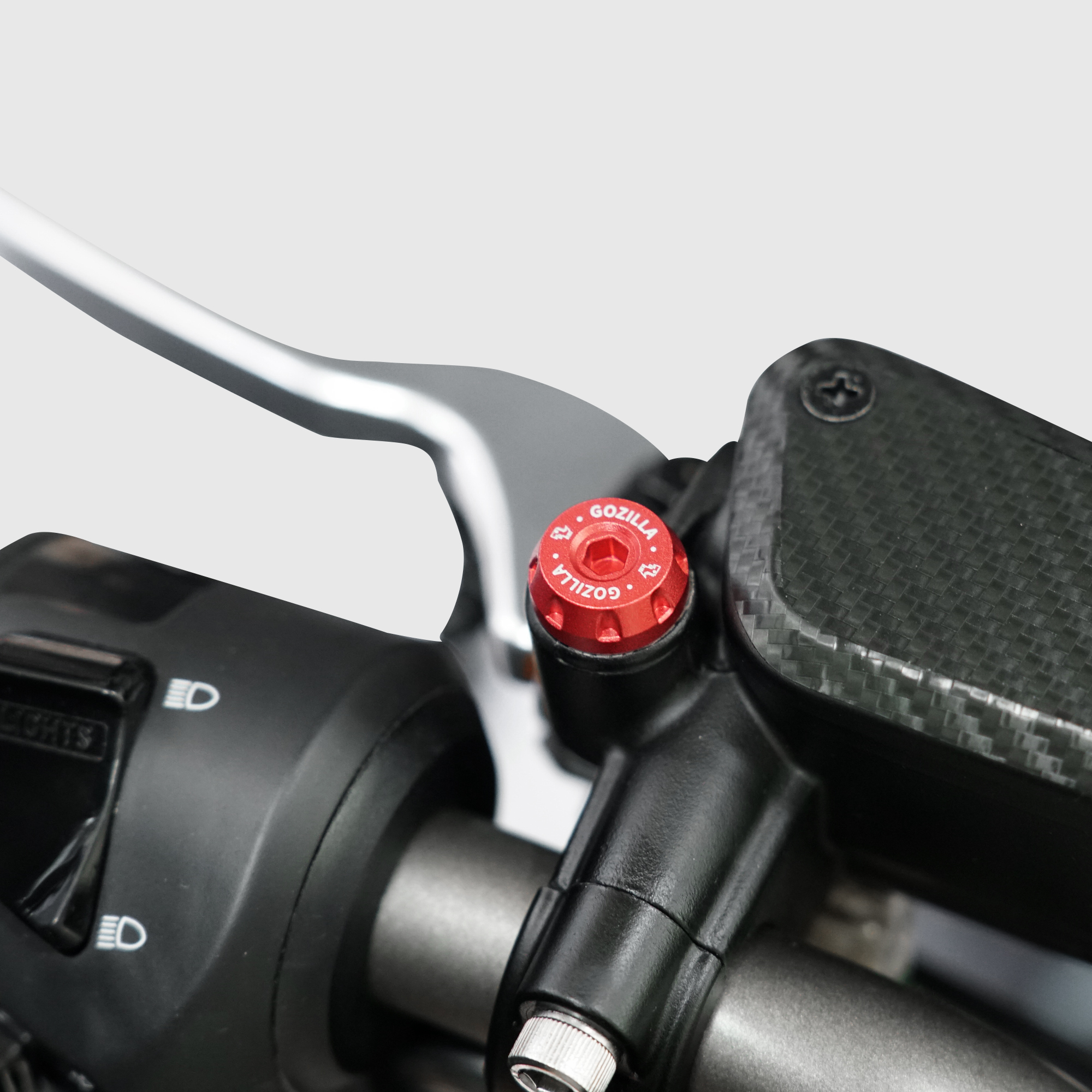 機車通用型配件｜鋁合金後照鏡炫彩螺絲塞蓋